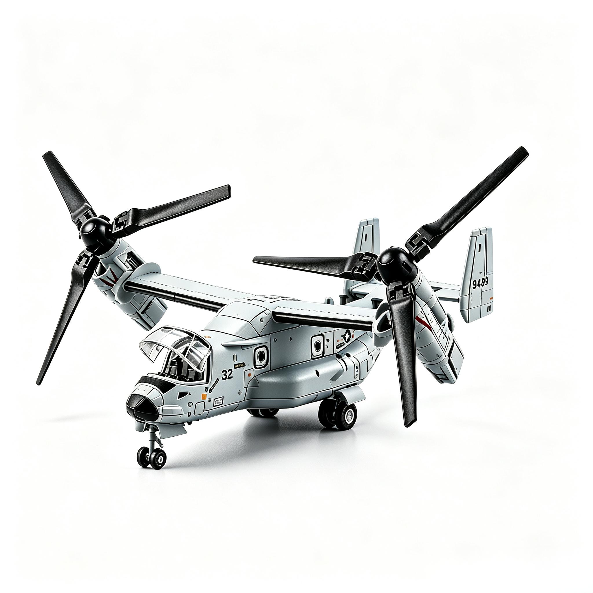 Jjrc Drone X12 - 1/72 V-22 Osprey Tiltrotor Aircraft Model