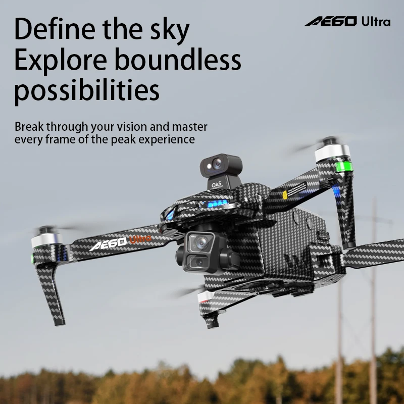 New AE60 RC Dr-one 4K 3-Axis P - Drone Gimbal ulasan dan harga