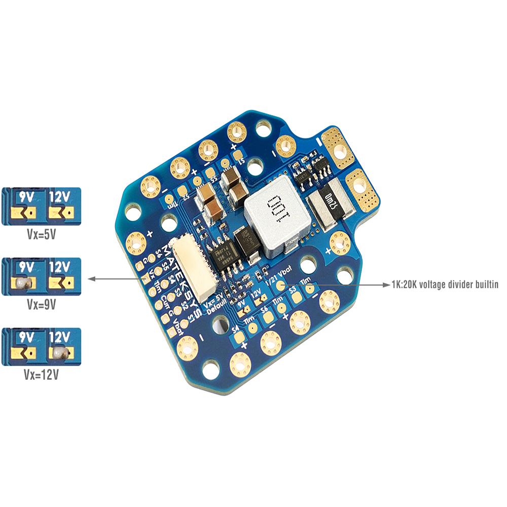 MATEK PDB-HEX BEC Power Distri - Drone Power Distribution Board ulasan dan harga