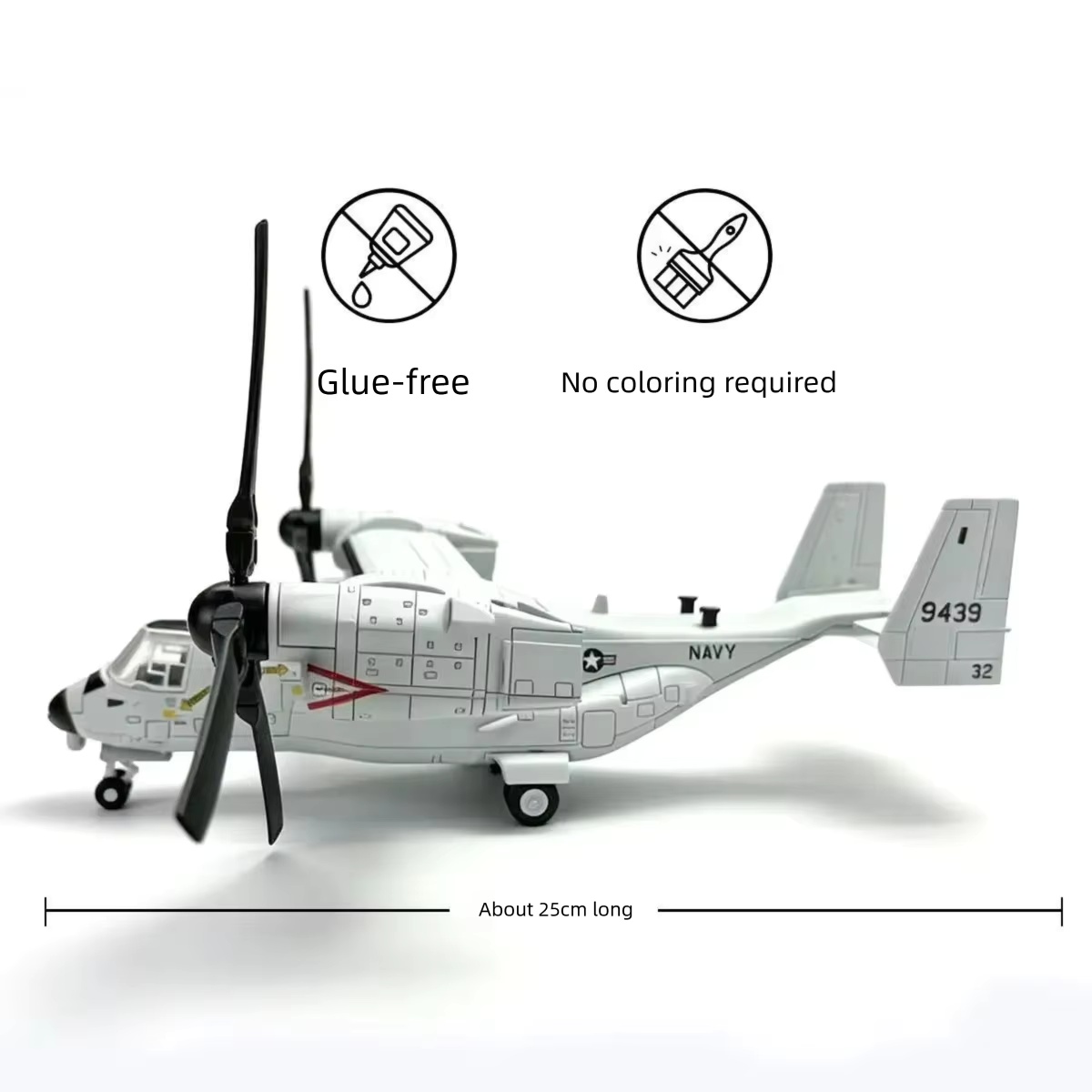 1/72 Scale ABS Plastic V-22 Os - Jjrc Drone X12 ulasan dan harga
